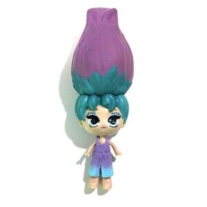 Skyrocket Blume Doll Secret Surprise Garden Purple Blue Tulip Overalls Toy